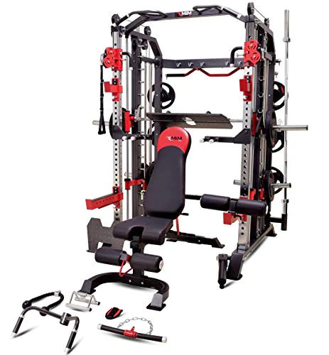 MiM USA Commercial Hercules 1001 Jumbo | Smith Machine & Functional Trainer