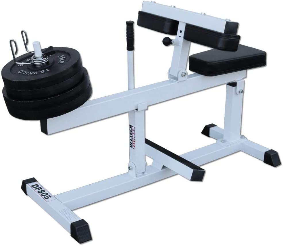 The Deltech Calf Raise Machine