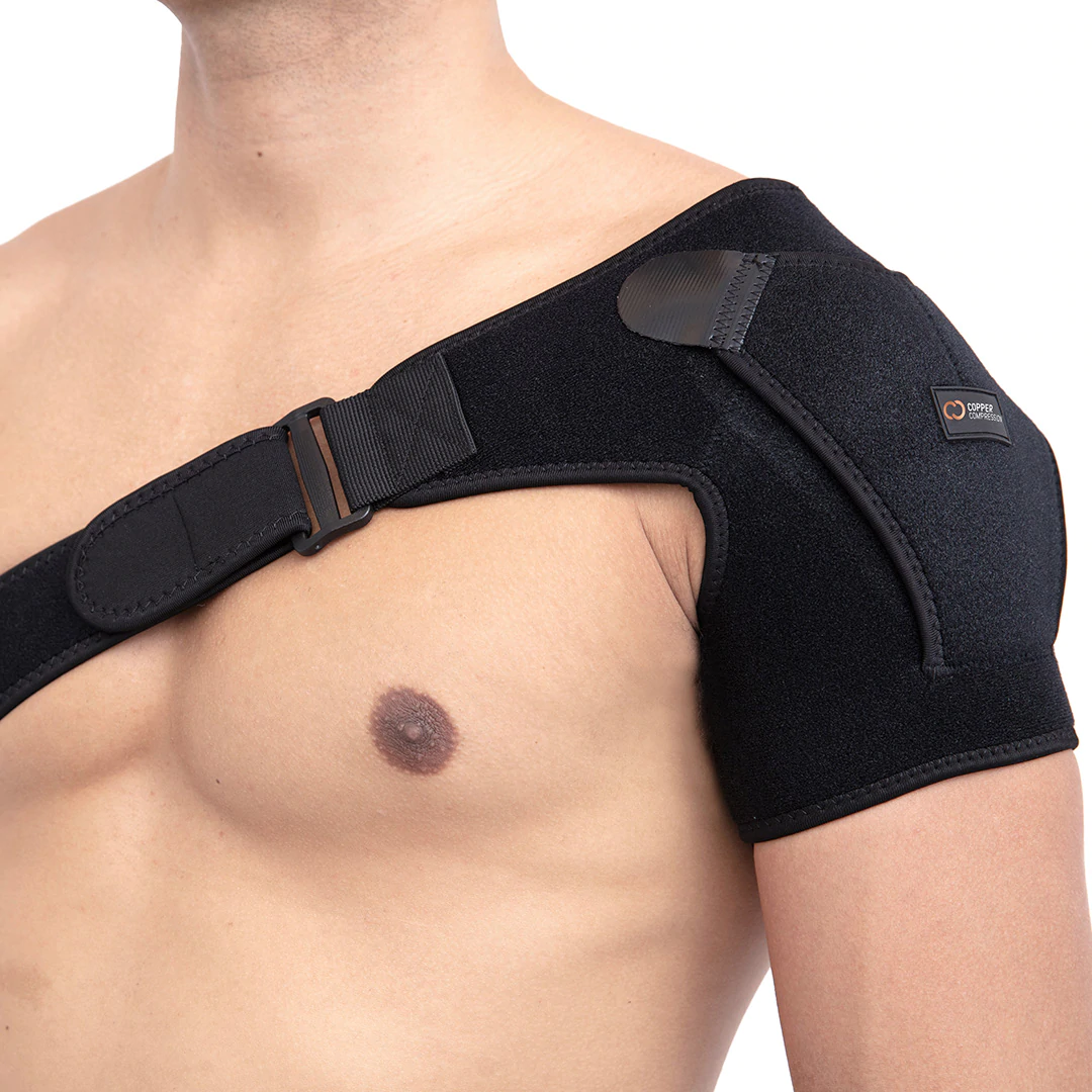 Copper Compression Recovery Shoulder Brace