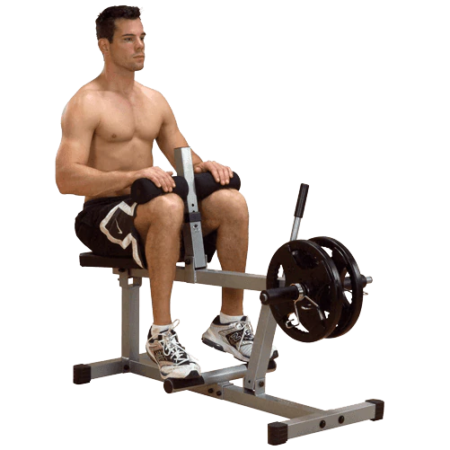 The Powerline Calf Raise Seated Machine